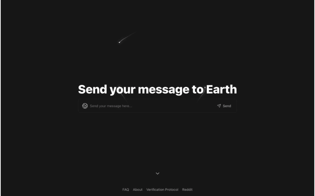 Screenshot de TheAlienChallenge.com